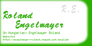 roland engelmayer business card